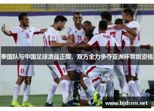泰国队与中国足球激战正酣，双方全力争夺亚洲杯晋级资格